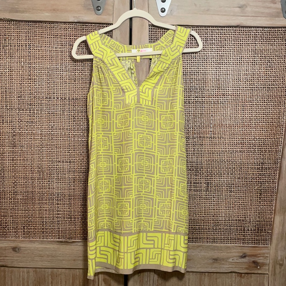 Alice & Trixie silk shift dress- Size XS